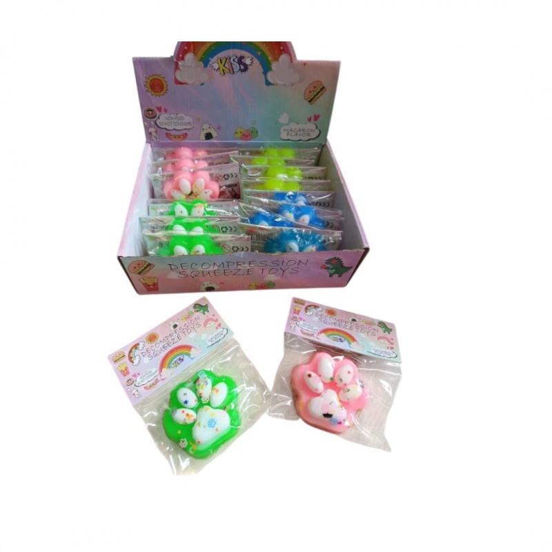 KOCIE ŁAPKI - ZABAWKA ANTYSTRESOWA 8459, Gluty, gniotki, Zabawki