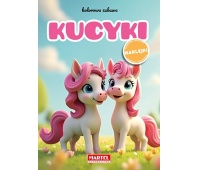 KOLOROWA ZABAWA KUCYKI Z NAKLEJKAMI