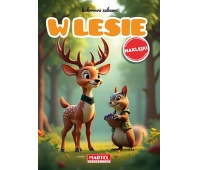 KOLOROWA ZABAWA W LESIE Z NAKLEJKAMI