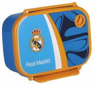 LUNCH BOX DZIECIĘCY REAL MADRYT, Śniadani&oacute;wki, Bidony i śniadani&oacute;wki