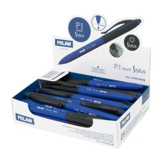 DŁUGOPIS P1 TOUCH STYLUS NIEBIESKI /1/, Długopisy, Art. do pisania i korygowania