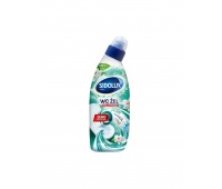 ŻEL DO WC SIDOLUX 750ML.KWIAT LOTOSU I MIĘTA, Kostki i płyny do WC, Art. higieniczne i dozowniki