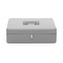 Cash box Q-CONNECT, extra large, 330x235x90mm, silver