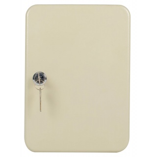 Szafka na klucze Q-CONNECT, na 48 kluczy, 250x180x80mm, szara, Szafki na klucze, Wyposażenie biura