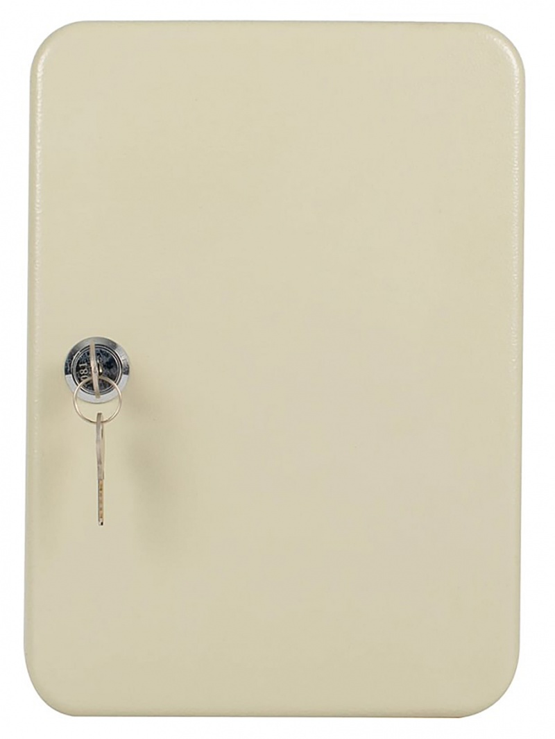 Szafka na klucze Q-CONNECT, na 48 kluczy, 250x180x80mm, szara, Szafki na klucze, Wyposażenie biura