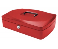 Cash box Q-CONNECT, extra large, 330x235x90mm, red