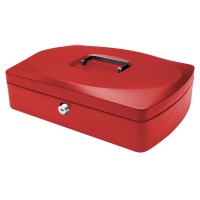 Cash box Q-CONNECT, extra large, 330x235x90mm, red