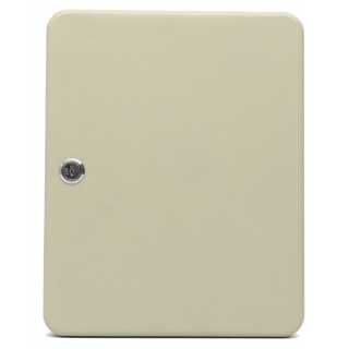 Szafka na klucze Q-CONNECT, na 54 klucze, 240x300x60mm, szara, Szafki na klucze, Wyposażenie biura