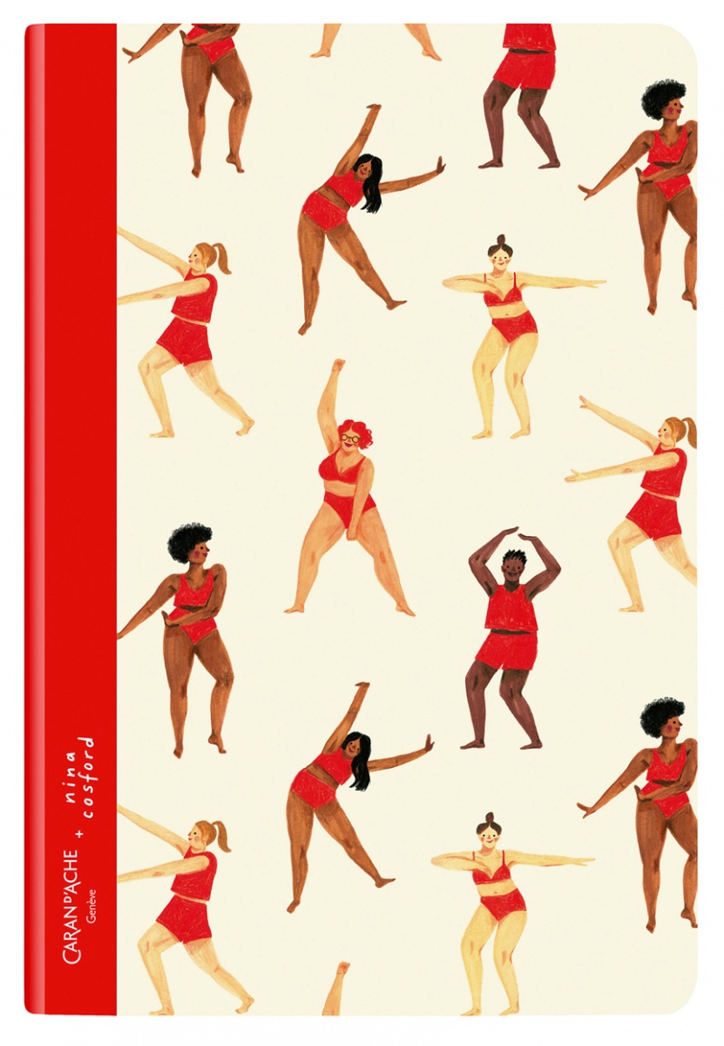 Szkicownik CARAN D'ACHE Nina Cosford, A5, beżowy, Plastyka, Artykuły szkolne