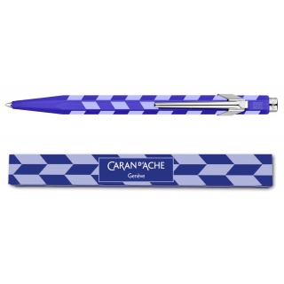 Długopis CARAN D'ACHE 849 Mosaic, royal blue, Długopisy, Artykuły do pisania i korygowania