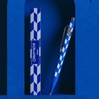 Długopis CARAN D'ACHE 849 Mosaic, royal blue, Długopisy, Artykuły do pisania i korygowania