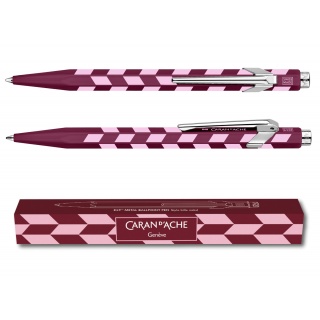 Długopis CARAN D'ACHE 849 Mosaic, garnet red, Długopisy, Artykuły do pisania i korygowania