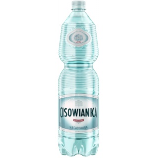 Woda Cisowianka, niegazowana, butelka plastikowa, 1,5l, kaucja, Woda, Artykuły spożywcze