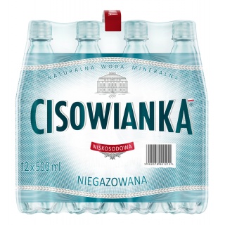 Woda Cisowianka, niegazowana, butelka plastikowa, 1,5l, kaucja, Woda, Artykuły spożywcze