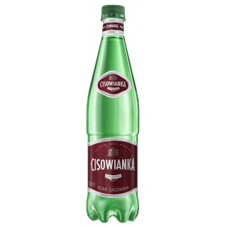 Woda Cisowianka, silnie-gazowana, butelka plastikowa, 0,7l, kaucja, Woda, Artykuły spożywcze