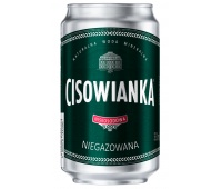 Cisowianka Water, still, can, 330ml
