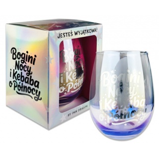 SZKLANKA HOLO BOGINI, Upominki, Art. dekoracyjne i prezentowe