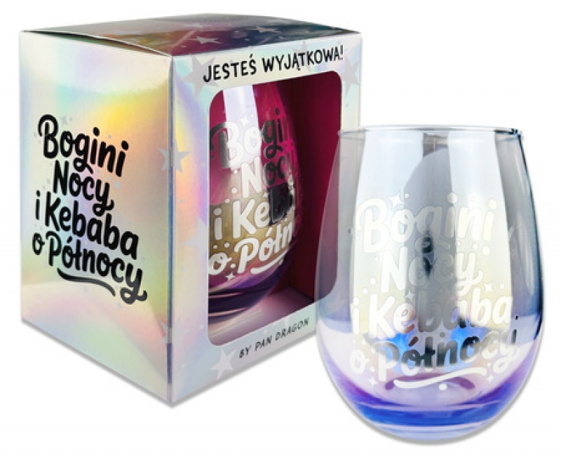 SZKLANKA HOLO BOGINI, Upominki, Art. dekoracyjne i prezentowe