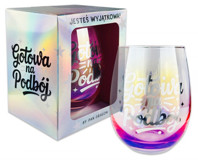 SZKLANKA HOLO -GOTOWA, Upominki, Art. dekoracyjne i prezentowe