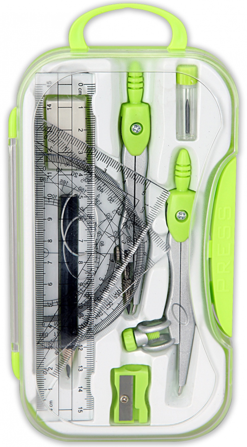 PENMATE KOMPLET CYRKLI PC-103 ZIELONY, Cyrkle, Art. kreślarskie