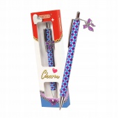 DŁUGOPIS CHARM W ETUI GB KOKARDKA