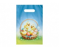 REKLAM&Oacute;WKA WIELKANOC S WZ&Oacute;R 18 20x30x8cm.50szt., Woreczki prezentowe, Art. dekoracyjne i prezentowe