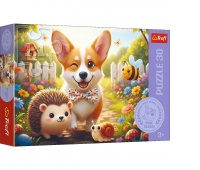 Puzzle 30 - Dzień z Corgim