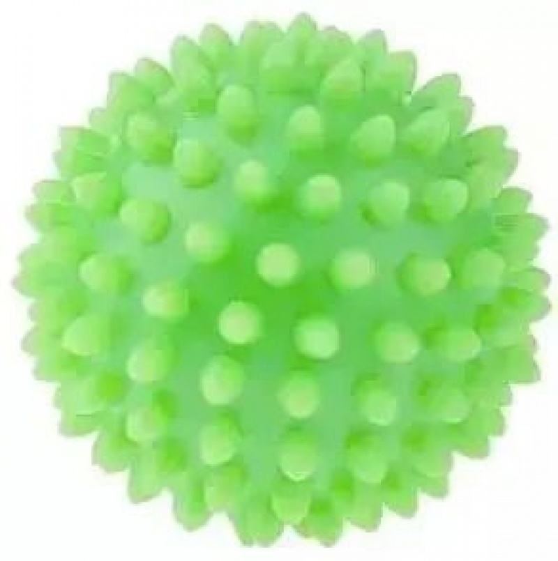 PIŁKA REHABILITACYJNA 6,6CM ZIELONA, Sport i rekreacja, Zabawki