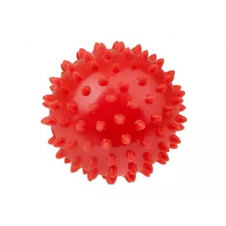 PIŁKA REHABILITACYJNA 7,6CM CZERWONA, Sport i rekreacja, Zabawki
