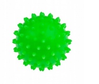 PIŁKA REHABILITACYJNA 7,6CM ZIELONA