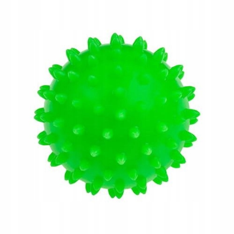 PIŁKA REHABILITACYJNA 7,6CM ZIELONA, Sport i rekreacja, Zabawki