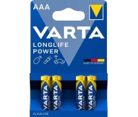 BATERIA ALKAL.LR3 LONGLIFE POWER VARTA/4szt/, Baterie, akumulatory i ładowarki, Urządzenia biurowe