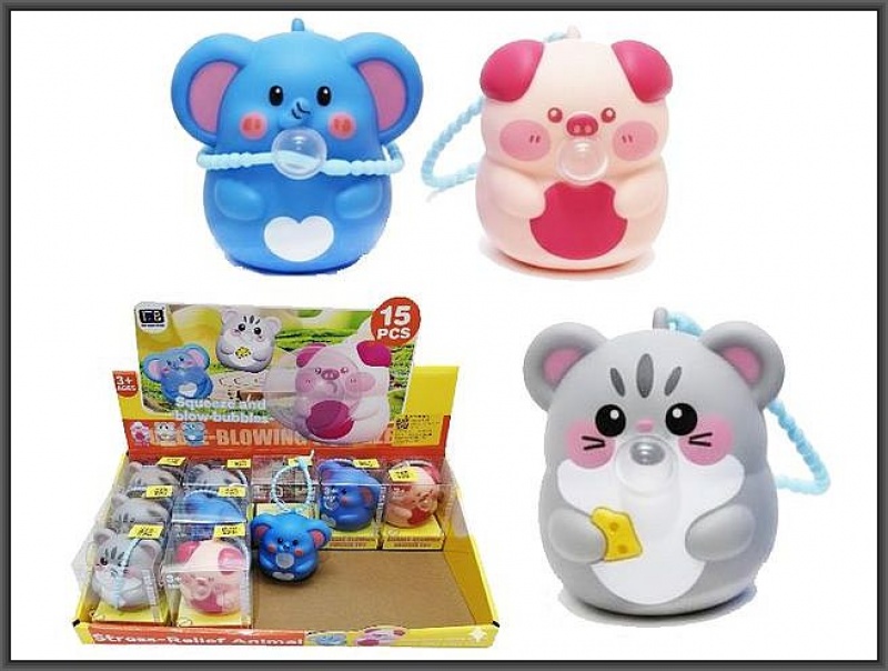 ZWIERZĄTKA WINYLOWE DO ŚCISKANIA 5986, Zwierzęta, Zabawki