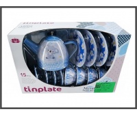 ZESTAW DO HERBATY METALOWY 15EL.MIŚ 5634, Zabawki