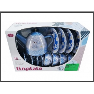 ZESTAW DO HERBATY METALOWY 15EL.MIŚ 5634, Zabawki