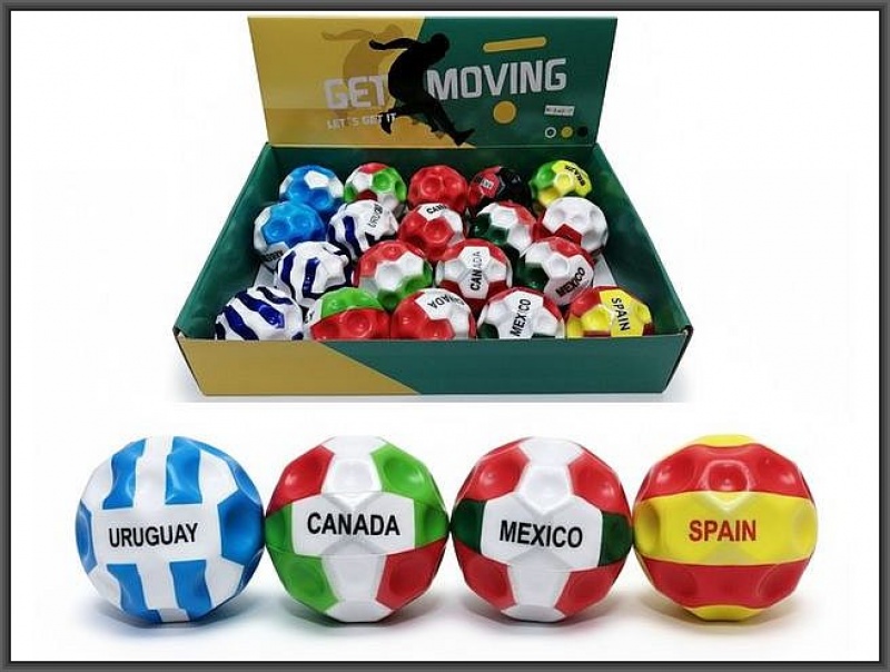 PILECZKA SUPERODBIJAJACA 7CM FLAGI 7003, Sport i rekreacja, Zabawki