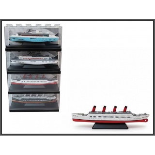 STATKI W PUDEŁKU KLOCEK 12CM 7126, Zabawki