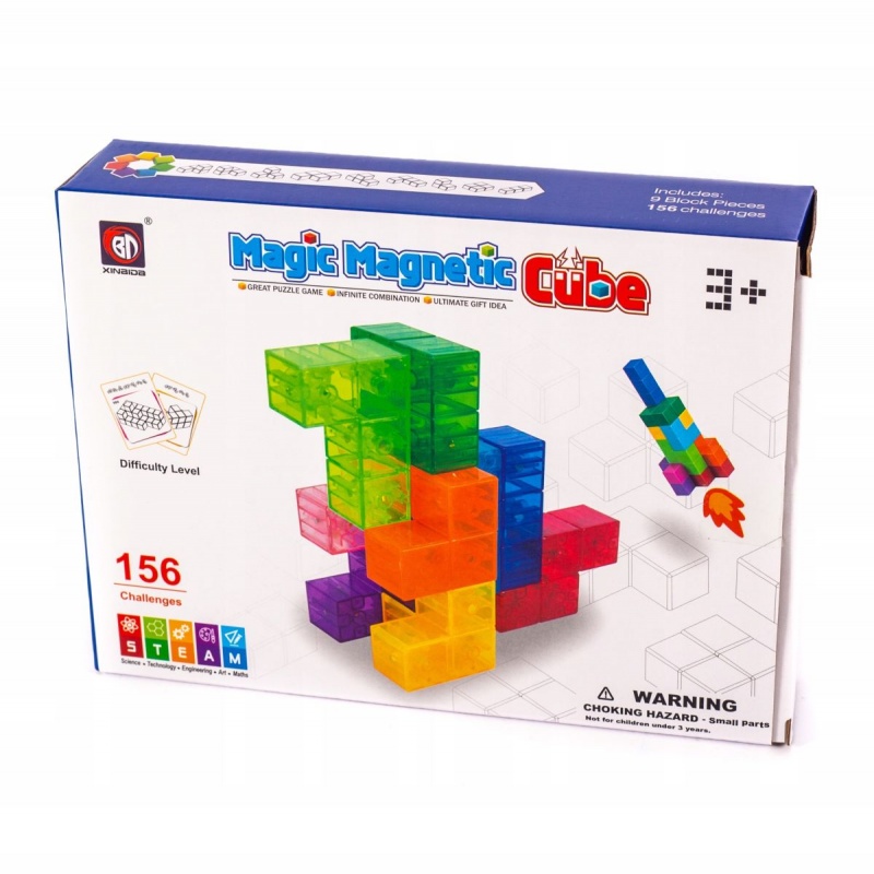 KLOCKI MAGNETYCZNE 1878, Klocki, Zabawki