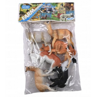 ZESTAW ZWIERZĄT LAMY 9915, Zwierzęta, Zabawki