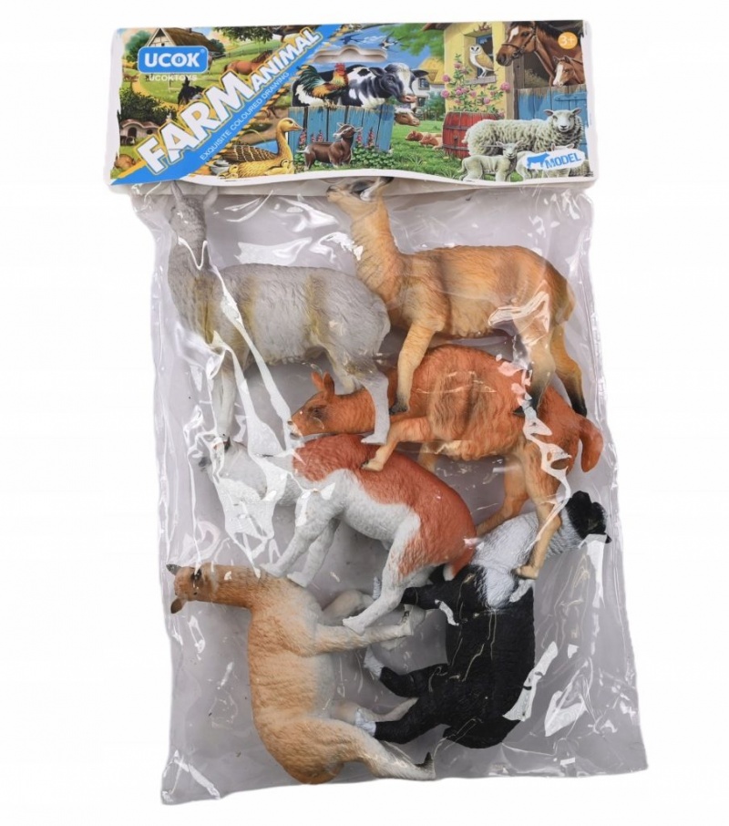 ZESTAW ZWIERZĄT LAMY 9915, Zwierzęta, Zabawki