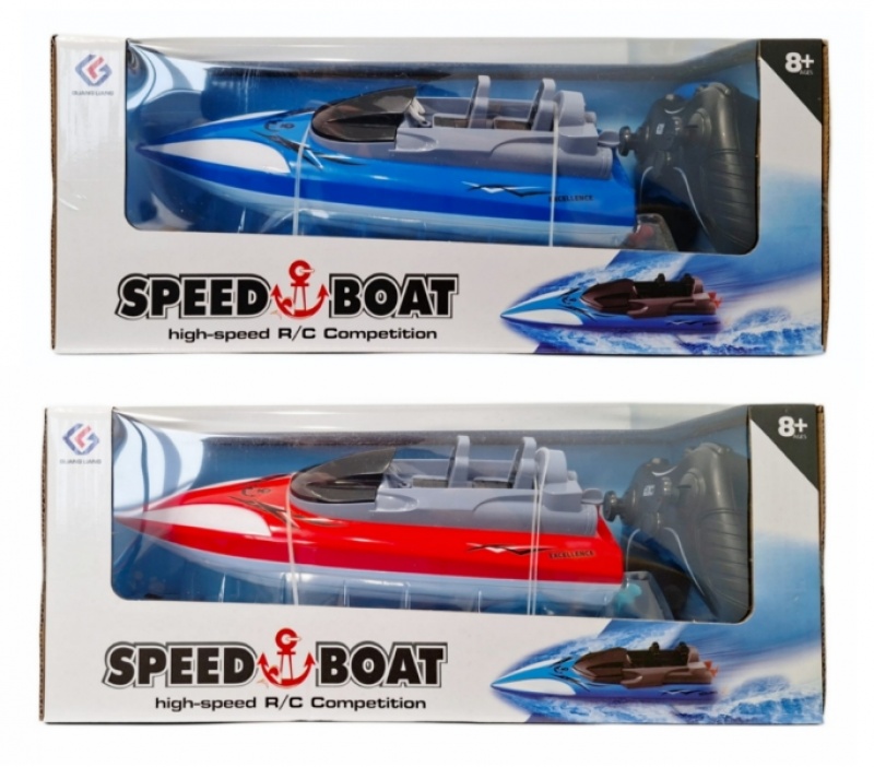 Ł&Oacute;DŹ MOTOR&Oacute;WKA Z PILOTEM, Zdalnie sterowane, Zabawki