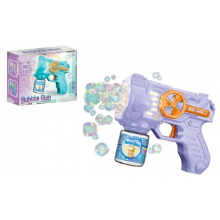 PISTOLET DO BANIEK ZE ŚWIATŁEM 8035, Bańki i akcesoria do baniek, Zabawki