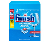 Tabletki do zmywarki FINISH Power Essential, 90szt., lemon, Środki czyszczące, Artykuły higieniczne i dozowniki