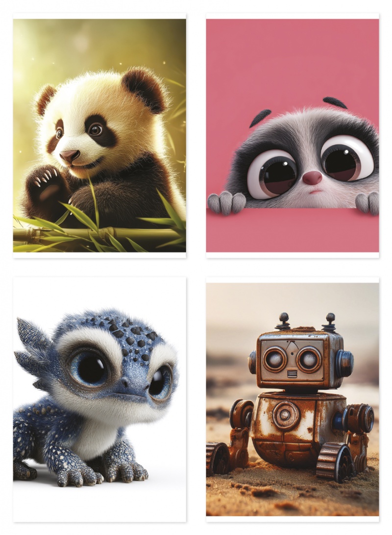 Zeszyt szkolny GIMBOO, A5, w 3 linie, 16 kart., 70gsm, mix wzor&oacute;w, Zeszyty, Artykuły szkolne