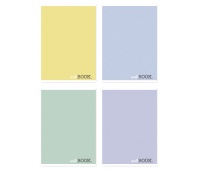 School notebook OFFICE PRODUCTS, A5, checkered, 32 cards, 60gsm, mix colors