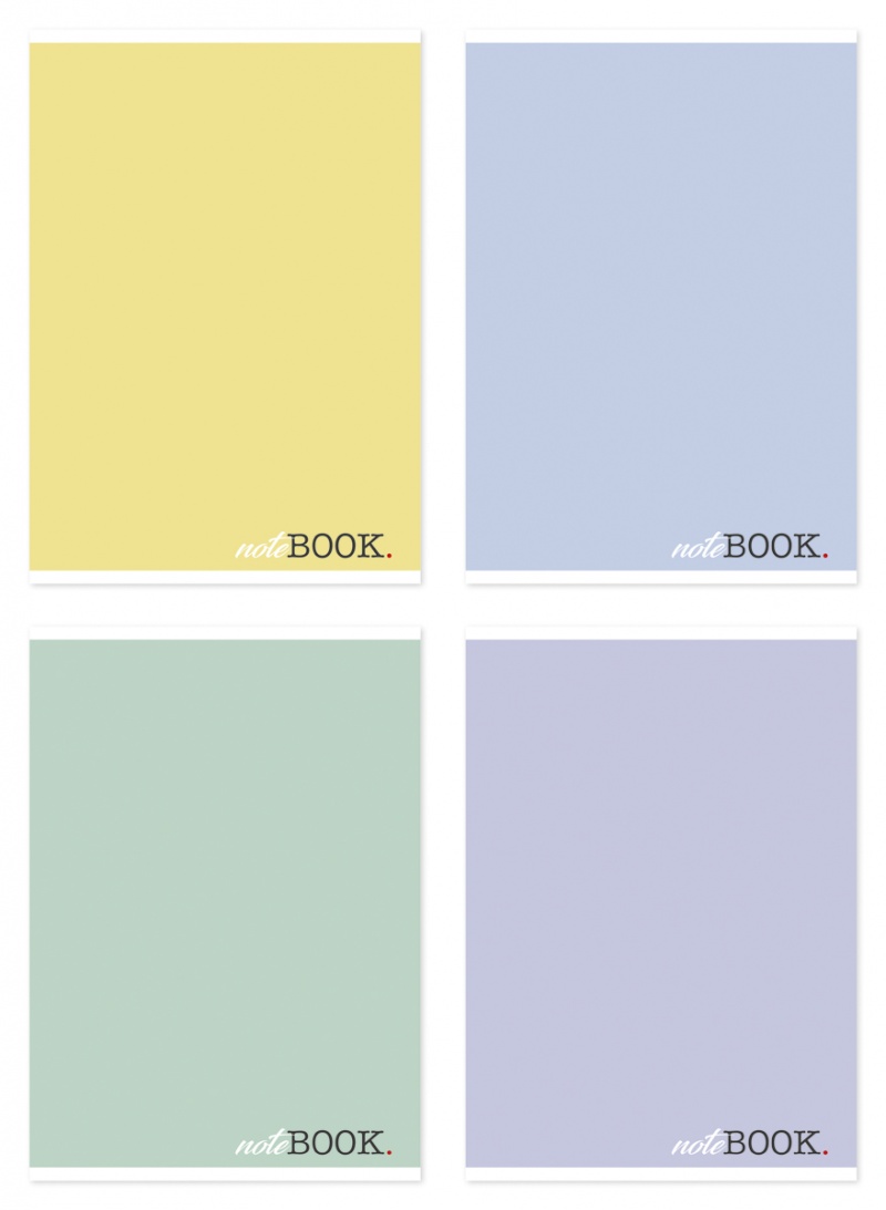 School notebook OFFICE PRODUCTS, A5, checkered, 32 cards, 60gsm, mix colors