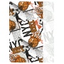 Zeszyt szkolny GIMBOO, A5, w kratkę, 32 kart., 70gsm, mix wzor&oacute;w, Zeszyty, Artykuły szkolne