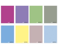 Zeszyt szkolny OFFICE PRODUCTS, A5, w linie, 60 kart., 60gsm, mix kolor&oacute;w, Zeszyty, Artykuły szkolne