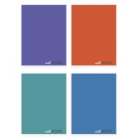 Zeszyt szkolny OFFICE PRODUCTS, A5, w linie, 80 kart., 60gsm, mix kolor&oacute;w, Zeszyty, Artykuły szkolne