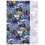School notebook GIMBOO, A4, checkered, 32 sheets, 70gsm, mix designs